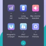 ⁦KGG 4G ساعة ذكية للأطفال لتحديد المواقع واي فاي 1000mAh مكالمة فيديو المقتفي الموقع SOS دعوة الظهر رصد ساعة الهاتف Smartwatch هدايا الأطفال⁩ - الصورة ⁦6⁩