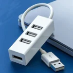 ⁦Hub USB 2.0 متعدد المتوسع Hub USB Splitter محول الطاقة عالي السرعة 4 منافذ في واحد لملحقات جهاز الكمبيوتر الشخصي⁩ - الصورة ⁦2⁩