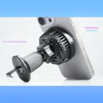 ⁦ثلج تبريد حامل هاتف عالمي شاحن مبرد Magsafe حامل هاتف التبريد سيارة المغناطيسي الهاتف برودة أشباه الموصلات المبردات النشطة تبريد الهاتف Qi 15 واط Magsafe شاحن لاسلكي سريع⁩ - الصورة ⁦5⁩