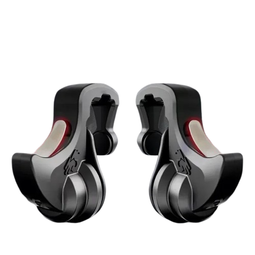 LY 2 قطعة الهاتف المحمول 4 إصبع لعبة الفيزياء الزناد ل PUBG Aim اطلاق النار L1R1 ABS سبيكة مفتاح زر لجهاز IOS أندرويد 7-12 مللي متر