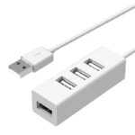 ⁦Hub USB 2.0 متعدد المتوسع Hub USB Splitter محول الطاقة عالي السرعة 4 منافذ في واحد لملحقات جهاز الكمبيوتر الشخصي⁩ - الصورة ⁦5⁩