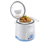 مقلاة زيت كهربائية صغيرة متعددة الوظائف عديمة الدخان ، فرن ، بطاطس مقلية ، دجاج ، وعاء قلي ، شواية ، سمك مقلي ، ماكينة هوت بوت ، الاتحاد الأوروبي ، 0.5 لتر