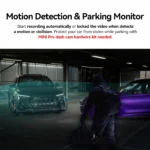 ⁦DDPAI Mini Pro Dash Cam 1296P Wifi Car DVR كاميرا مسجل فيديو Dashcam للرؤية الليلية داش كاميرا مسجل 24H شاشة ركن السيارة⁩ - الصورة ⁦6⁩