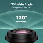 ⁦كاميرا الرؤية الخلفية للسيارة GreenYi AHD 1920x1080P - رؤية ليلية عالية الدقة بالكامل، 170 ° عدسة عين السمكة، كاميرا أمامية عكسية للمركبة C816⁩ - الصورة ⁦4⁩