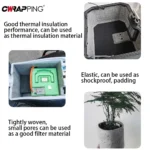 ⁦50x100 سنتيمتر سيارة بطانة السجاد ورأى السيارات بالتفصيل DIY بها بنفسك ذاتية اللصق فيلم السجاد غير المنسوجة النسيج للمنزل المطبخ اكسسوارات السيارات⁩ - الصورة ⁦4⁩