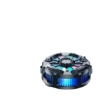 مشبك خلفي مروحة تبريد مشعاع شاحن لاسلكي مغناطيسي للهاتف RGB ضوء لـ Magsafe iPhone 16 15 14 13 12 Pro Max شحن سريع