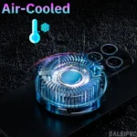 ⁦ثلج تبريد حامل هاتف عالمي شاحن مبرد Magsafe حامل هاتف التبريد سيارة المغناطيسي الهاتف برودة أشباه الموصلات المبردات النشطة تبريد الهاتف Qi 15 واط Magsafe شاحن لاسلكي سريع⁩ - الصورة ⁦3⁩