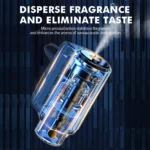 ⁦سيارة الكهربائية موزع الهواء رائحة سيارة الهواء تنفيس المرطب ضباب الروائح سيارة معطّر الهواء لإزالة الروائح اكسسوارات السيارات⁩ - الصورة ⁦3⁩