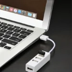 ⁦Hub USB 2.0 متعدد المتوسع Hub USB Splitter محول الطاقة عالي السرعة 4 منافذ في واحد لملحقات جهاز الكمبيوتر الشخصي⁩ - الصورة ⁦4⁩