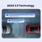 ⁦2025 جديد DDPAI Dash Cam Z50 Pro 4K UHD 3 "IPS عرض مدمج GPS ADAS ثنائي القناة جهاز تسجيل فيديو رقمي للسيارات واي فاي 24H شاشة ركن السيارة داشكام⁩ - الصورة ⁦4⁩