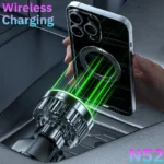 ⁦ثلج تبريد حامل هاتف عالمي شاحن مبرد Magsafe حامل هاتف التبريد سيارة المغناطيسي الهاتف برودة أشباه الموصلات المبردات النشطة تبريد الهاتف Qi 15 واط Magsafe شاحن لاسلكي سريع⁩ - الصورة ⁦4⁩