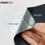 ⁦50x100 سنتيمتر سيارة بطانة السجاد ورأى السيارات بالتفصيل DIY بها بنفسك ذاتية اللصق فيلم السجاد غير المنسوجة النسيج للمنزل المطبخ اكسسوارات السيارات⁩ - الصورة ⁦3⁩