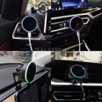 ⁦ثلج تبريد حامل هاتف عالمي شاحن مبرد Magsafe حامل هاتف التبريد سيارة المغناطيسي الهاتف برودة أشباه الموصلات المبردات النشطة تبريد الهاتف Qi 15 واط Magsafe شاحن لاسلكي سريع⁩ - الصورة ⁦6⁩